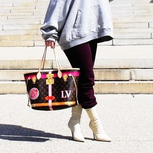 Louis Vuitton Summer Trunk Neverfull Tote